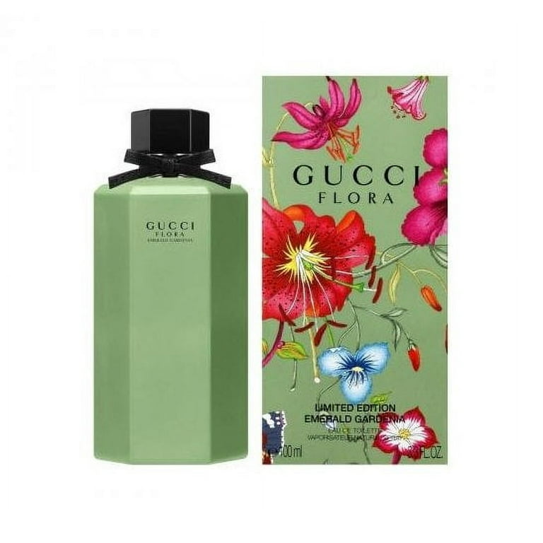 Gucci Flora Limited Edition Emerald Gardenia Eau De Toilette 3.3 Ounces(100ml)