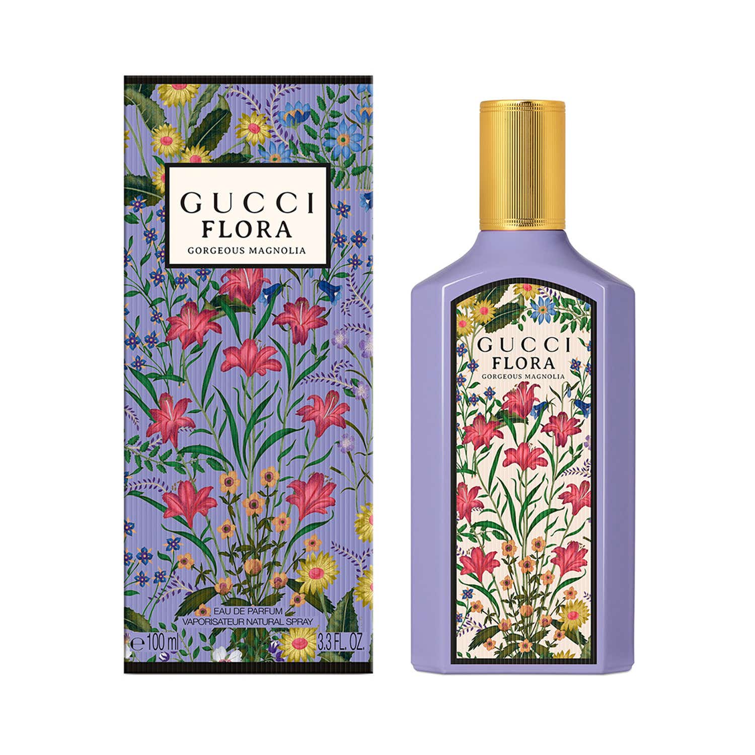 Gucci Flora Gorgeous Magnolia Eau De Parfum For Women (100ml)